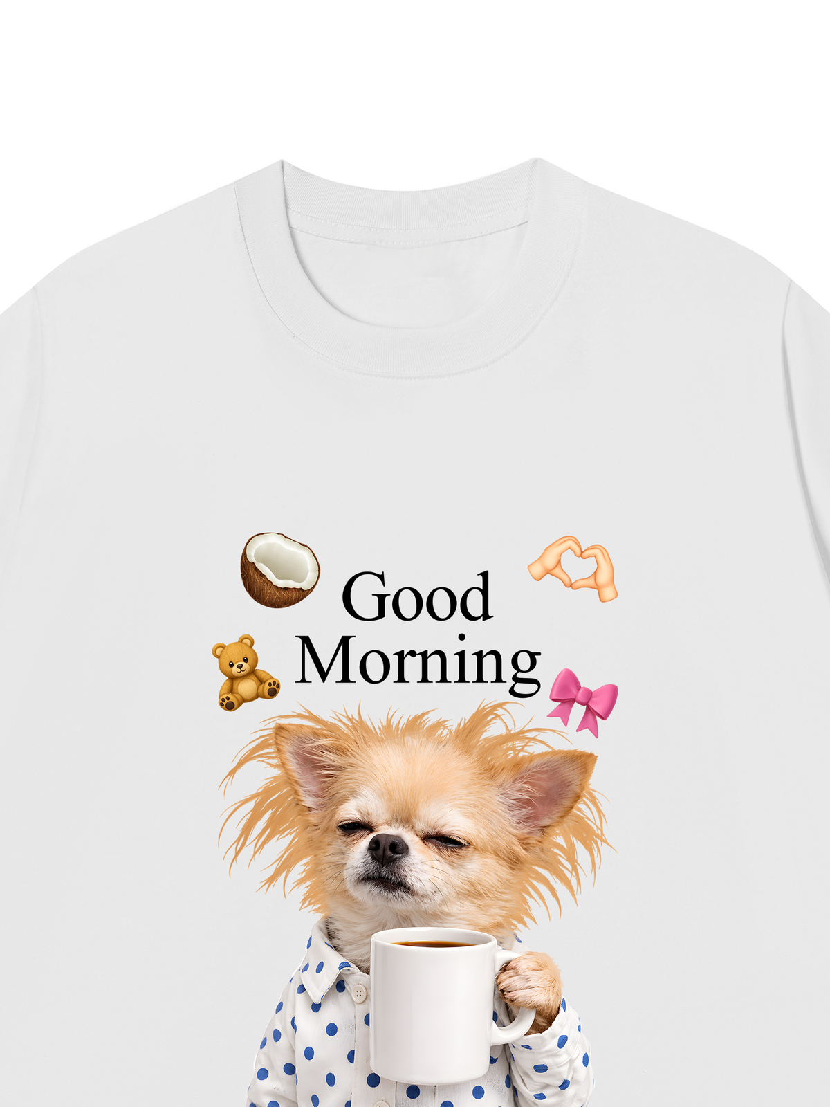 Áo Thun Relaxed Fit Good Morning