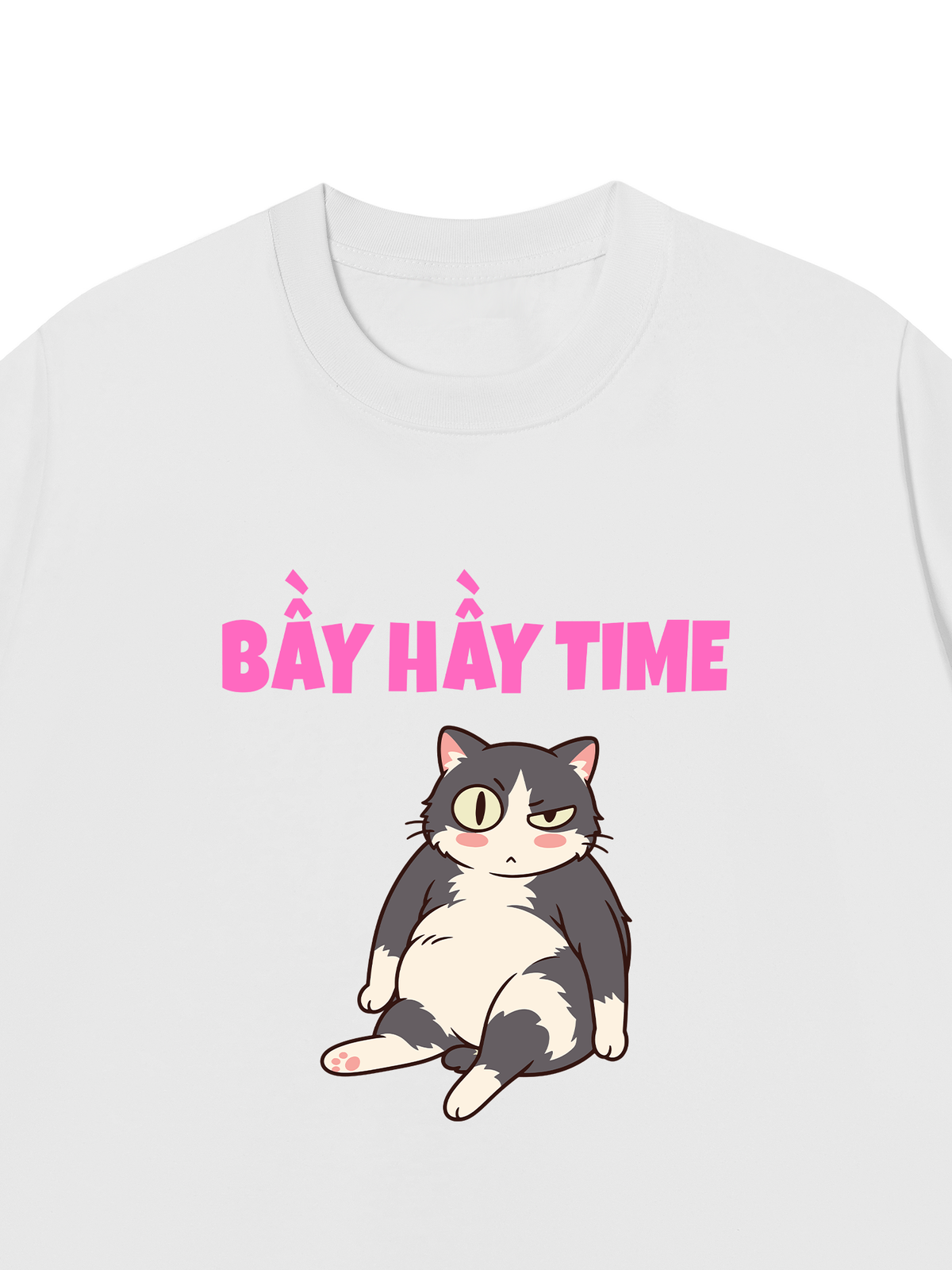 Áo Thun Relaxed Fit Bầy Hầy Time
