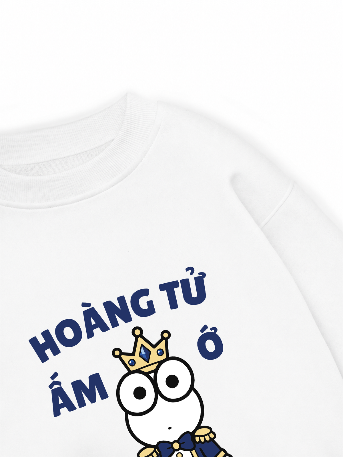 Áo Sweater Nỉ Hai Da Hoàng Tử Ấm Ớ