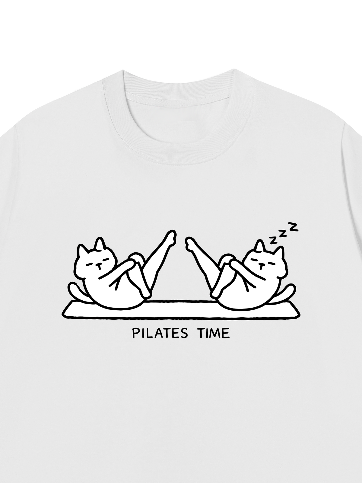 Áo Thun Relaxed Fit Pilates Time