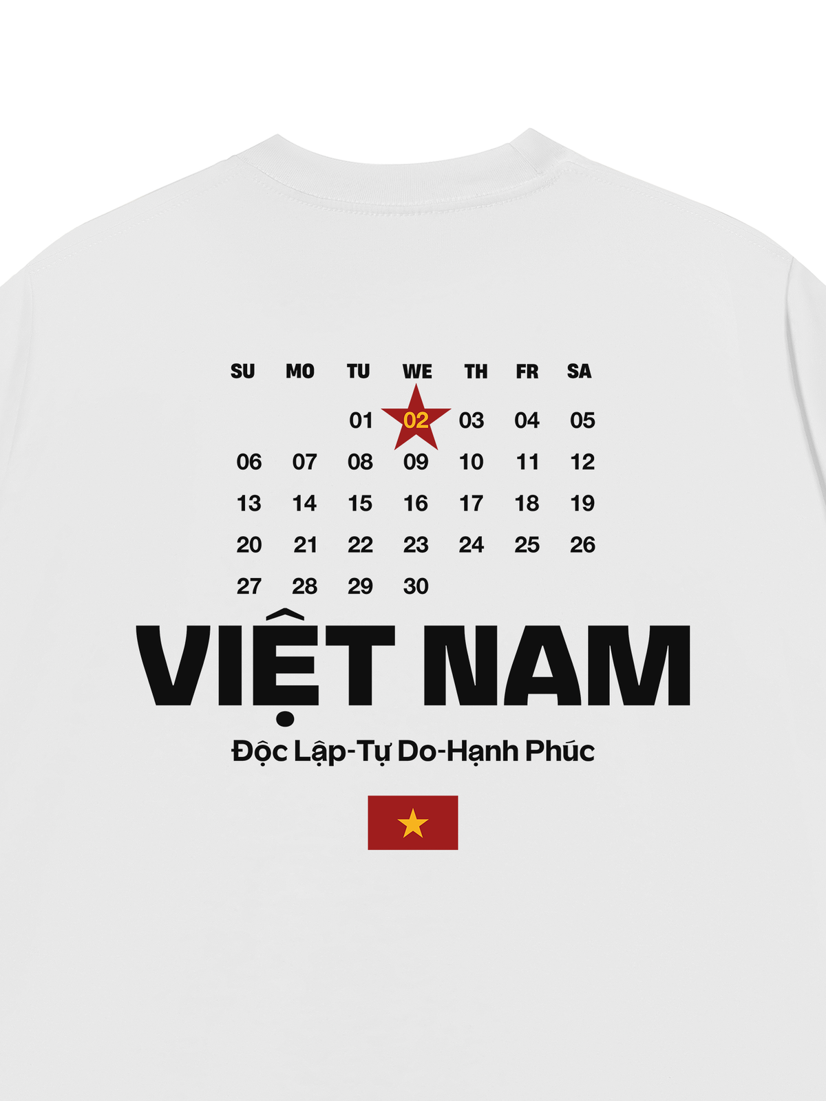 Áo Thun Relaxed Fit Quốc Khánh