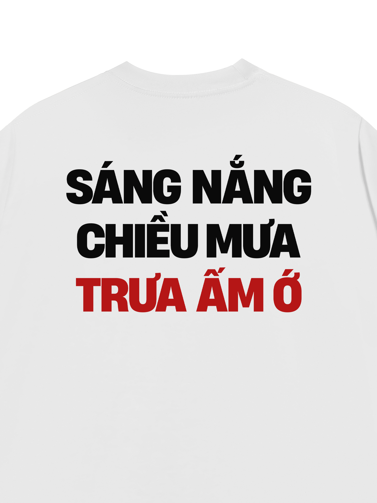 Áo Thun Relaxed Fit Sáng Nắng Chiều Mưa