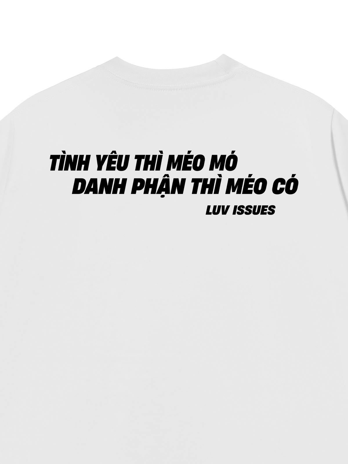 Áo Thun Relaxed Fit Tình Yêu Méo Mó