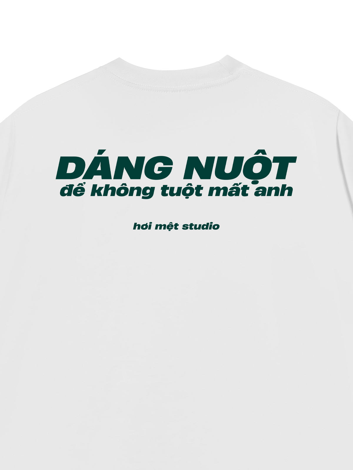 Áo Thun Relaxed Fit Dáng Nuột Không Tuột Mất Anh
