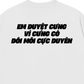 Áo Thun Relaxed Fit Em Duyệt Cưng