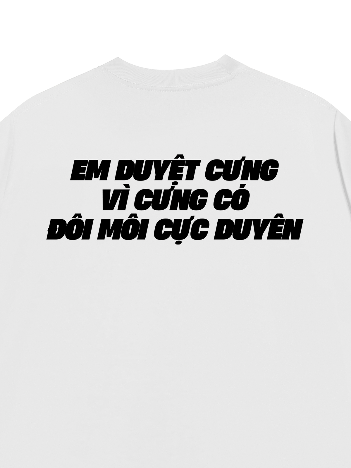 Áo Thun Relaxed Fit Em Duyệt Cưng