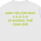 Áo Thun Relaxed Fit Yêu Em Như