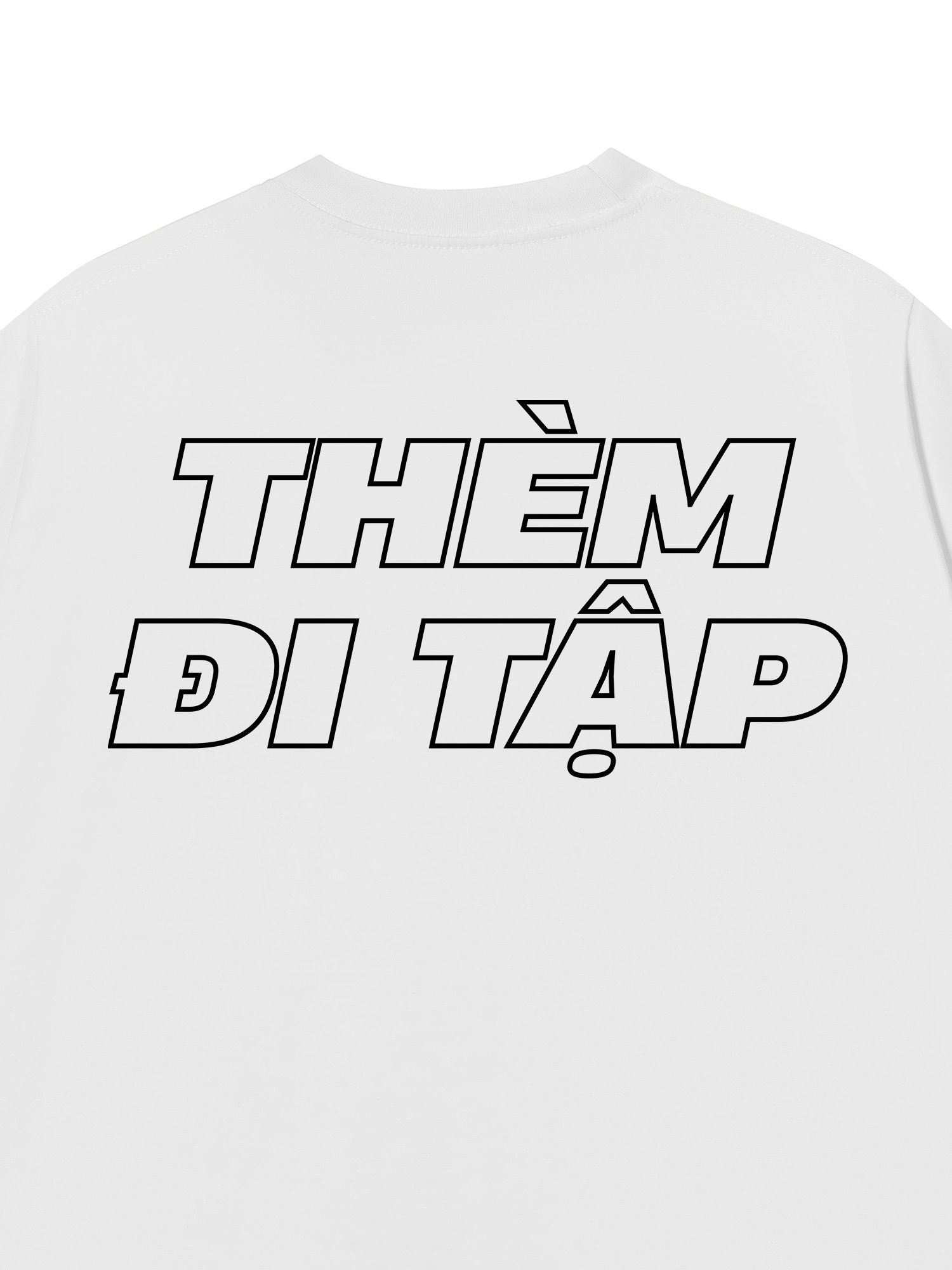 Áo Thun Relaxed Fit Thèm Đi Tập