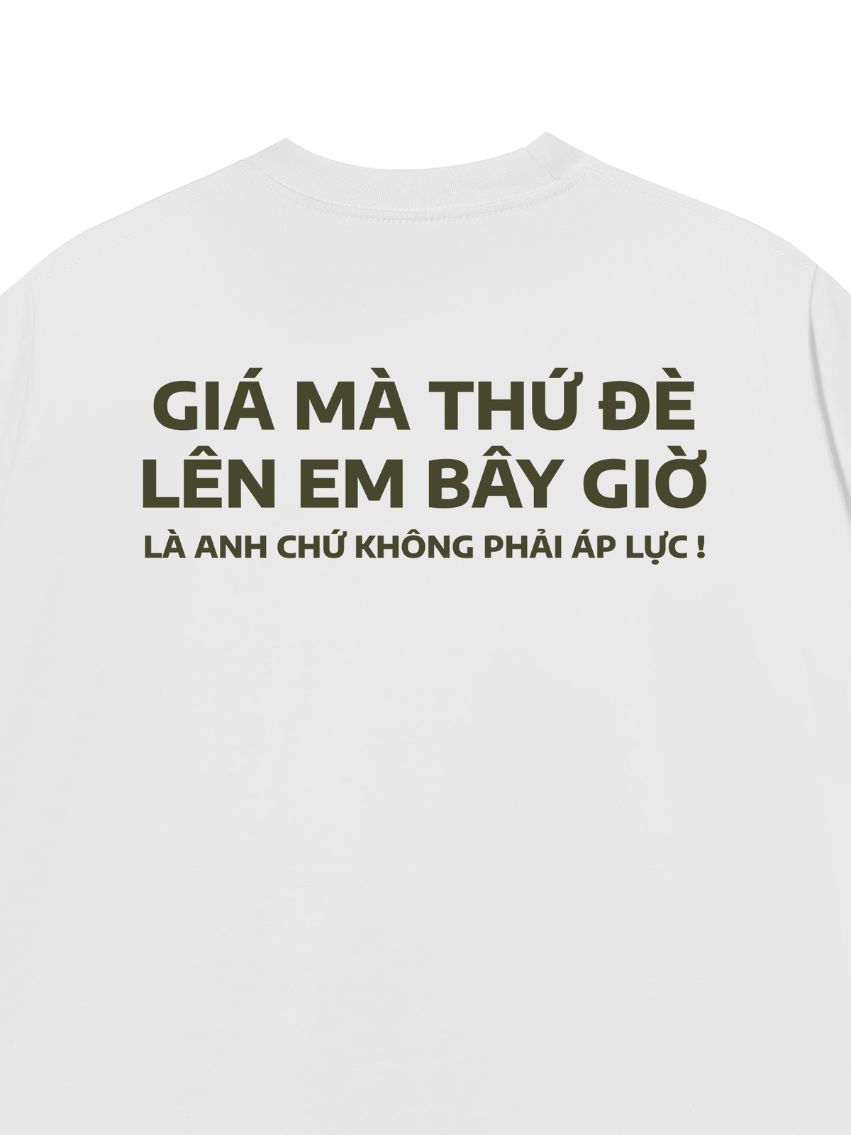 Áo Thun Relaxed Fit Đè Lên Em