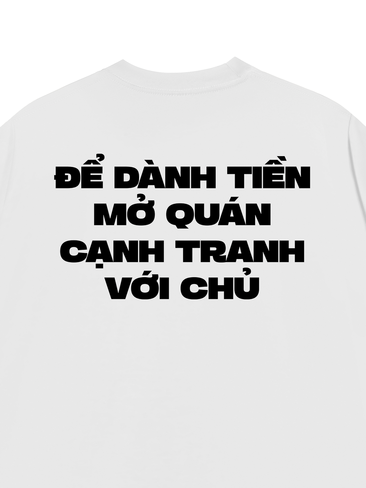 Áo Thun Relaxed Fit Cạnh Tranh Với Chủ