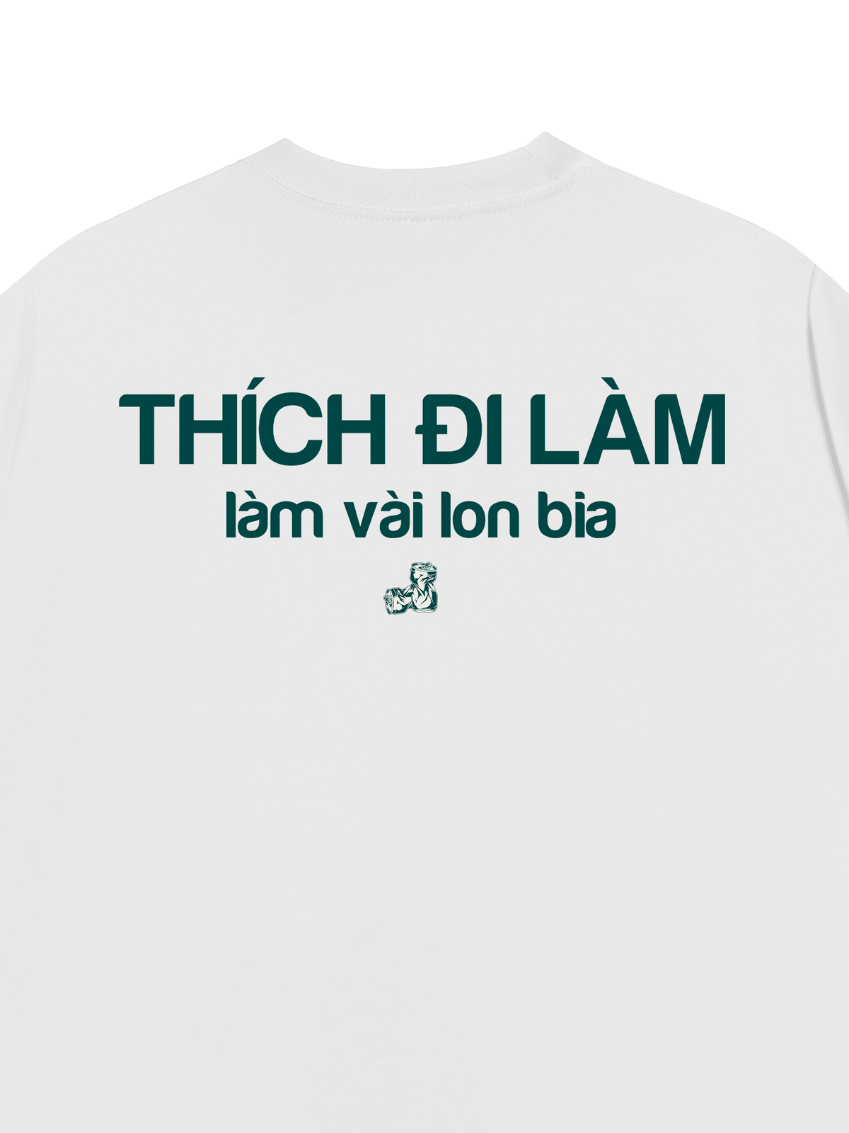 Áo Thun Relaxed Fit Làm Vài Lon Bia