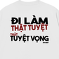 Áo Thun Relaxed Fit Đi Làm Thật Tuyệt