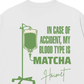 Áo Thun Relaxed Fit Blood Type Is Matcha