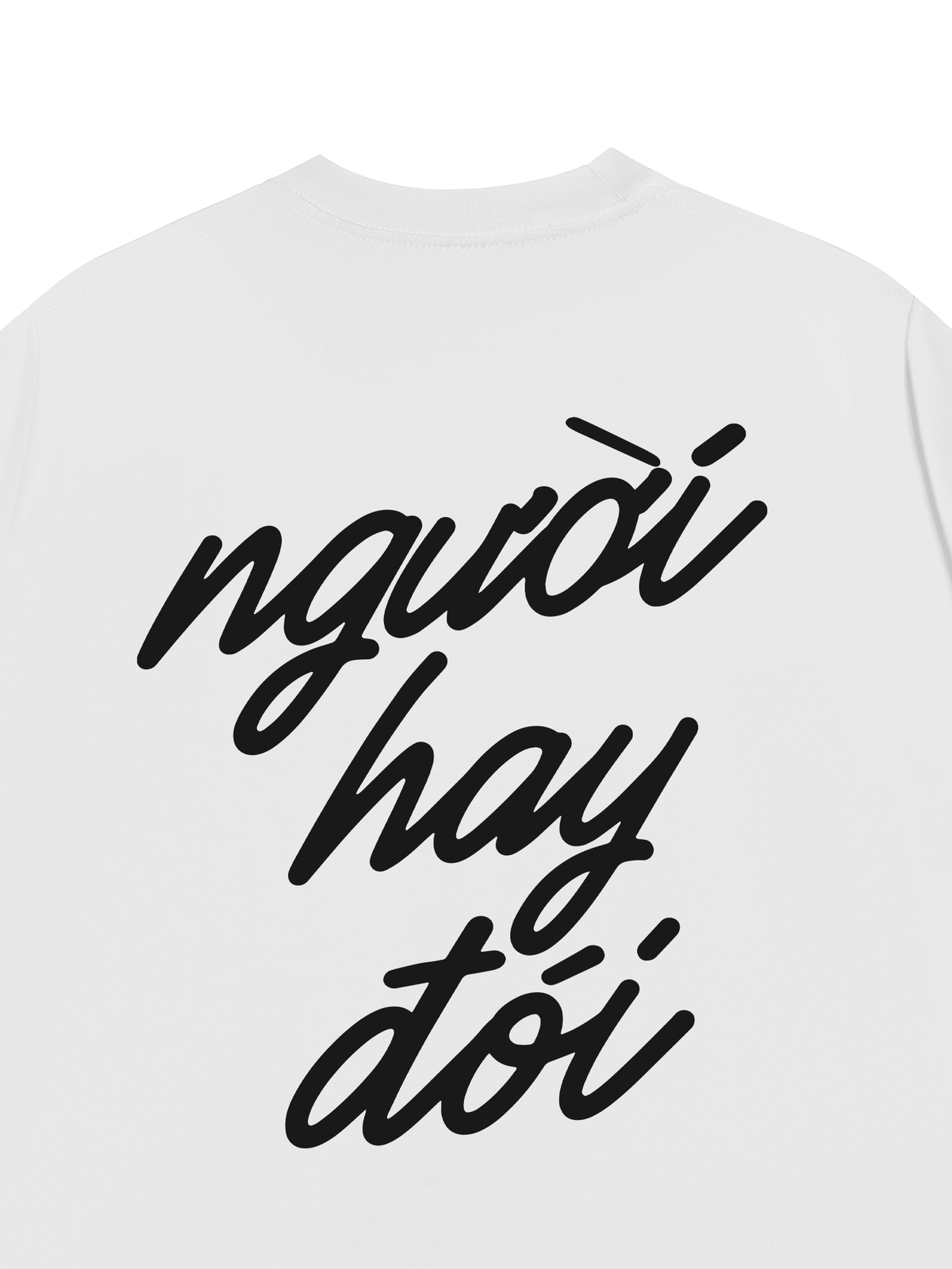 Áo Thun Relaxed Fit Người Hay Đói