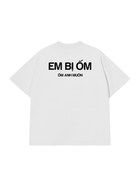 Áo Thun Relaxed Fit Em Bị Ốm