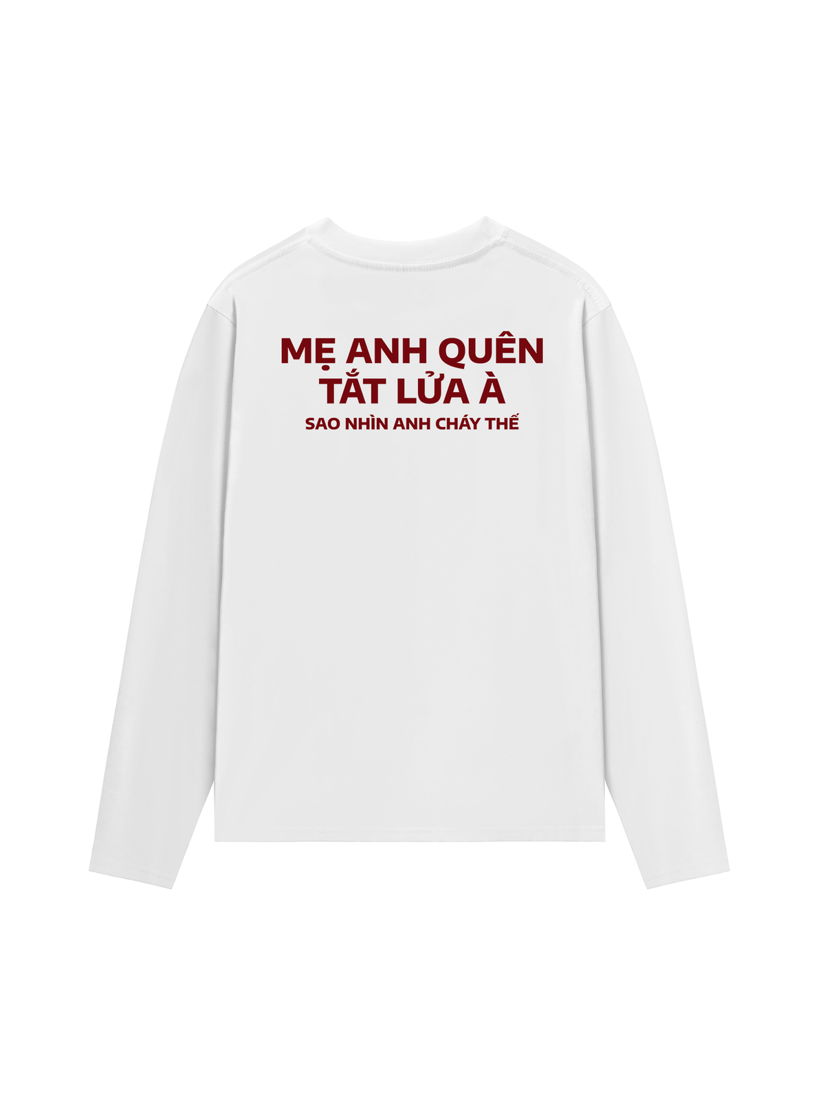 Áo Dài Tay Nhìn Anh Cháy Thế