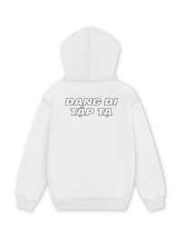 Áo Hoodie Nỉ Hai Da Đang Đi Tập Tạ