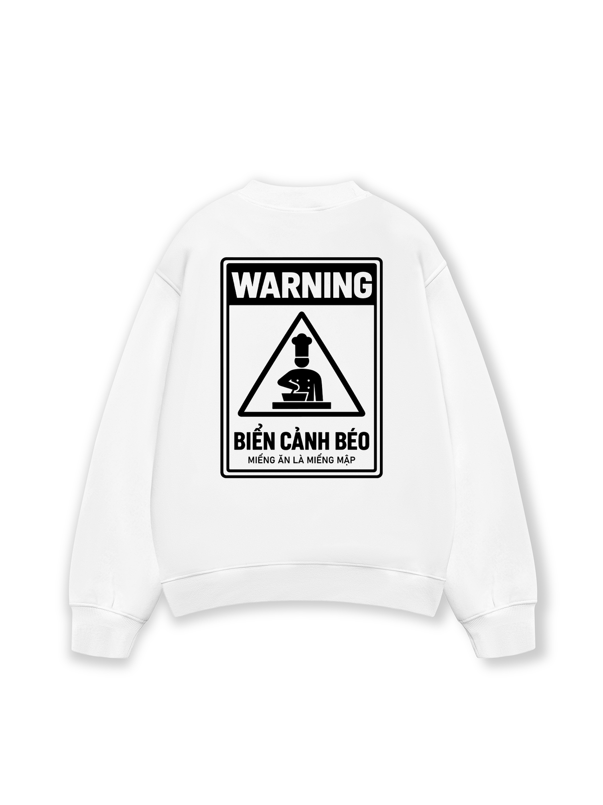 Áo Sweater Nỉ Hai Da Biển Cảnh Béo