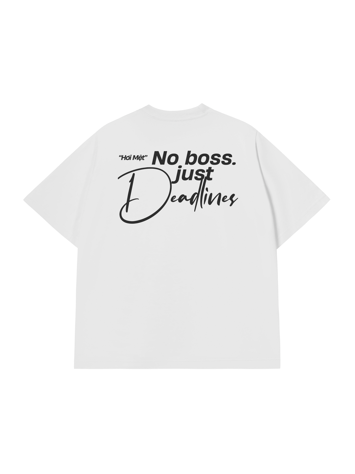 Áo Thun Relaxed Fit No Boss