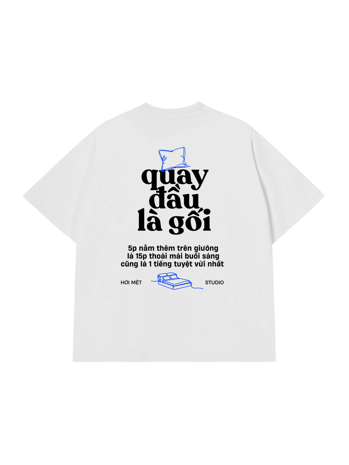 Áo Thun Relaxed Fit Quay Đầu Là Gối