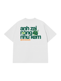 Áo Thun Relaxed Fit Anh Zai Tính Nóng Như Kem