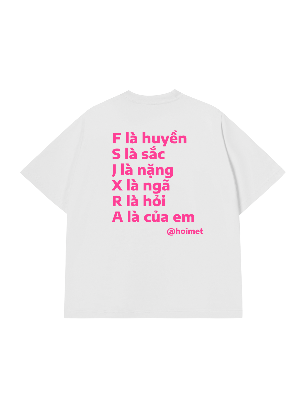 Áo Thun Relaxed Fit A Là Của Em