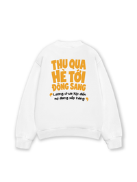 Áo Sweater Nỉ Hai Da Thu Qua Hè Tới Đông Sang