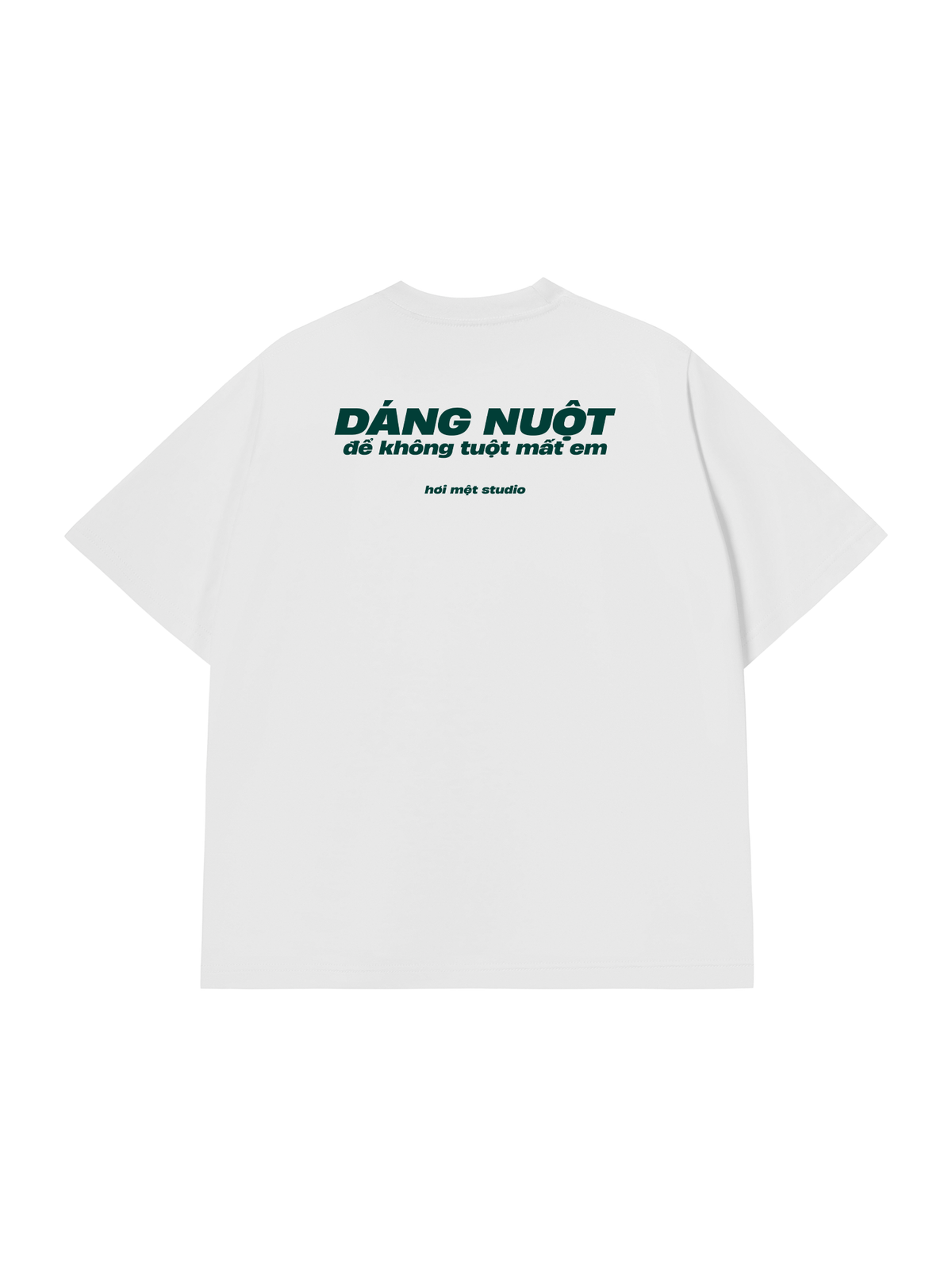 Áo Thun Relaxed Fit Dáng Nuột Không Tuột Mất Em