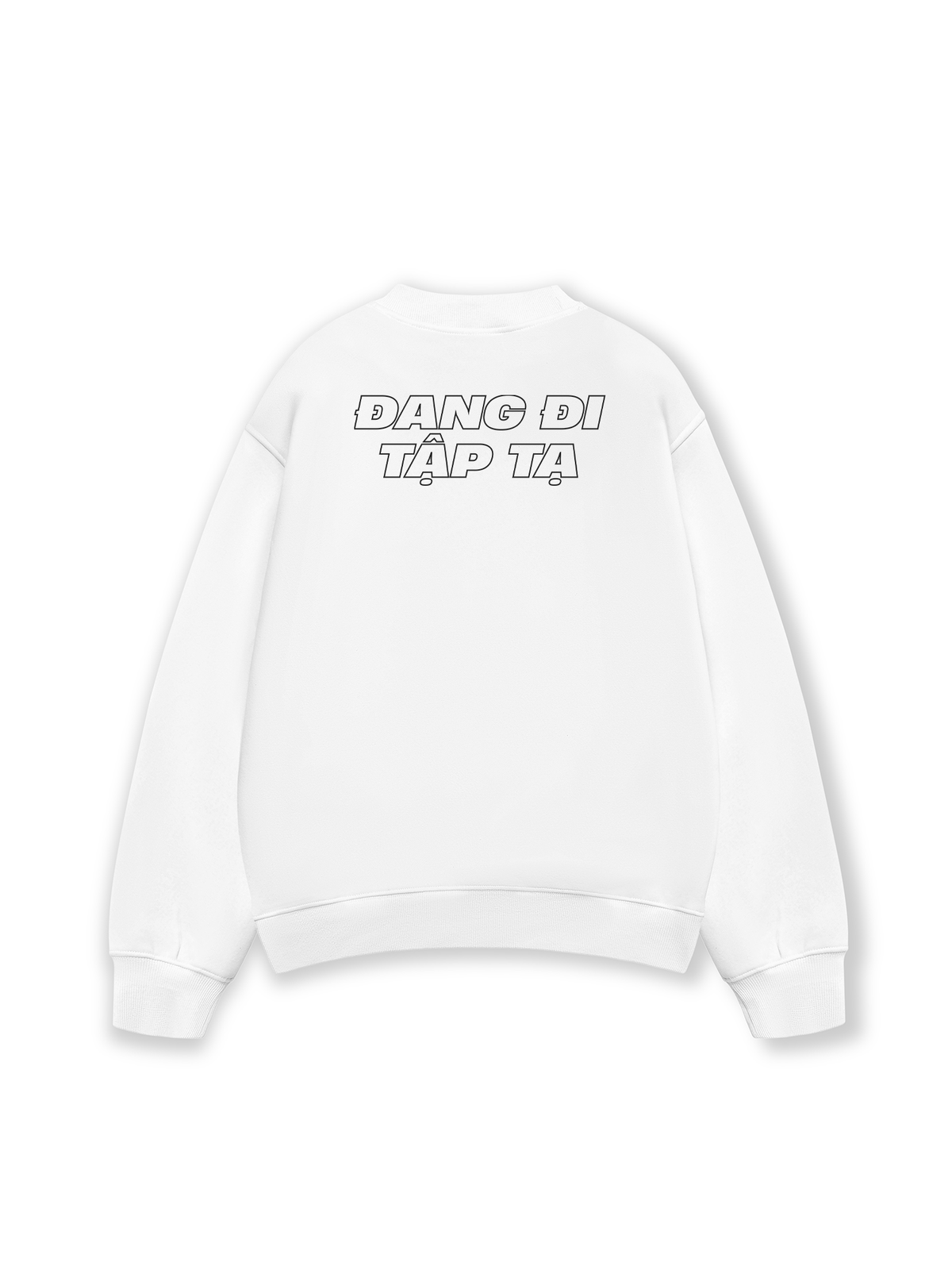 Áo Sweater Nỉ Hai Da Đang Đi Tập Tạ
