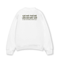 Áo Sweater Nỉ Hai Da Đè Lên Em