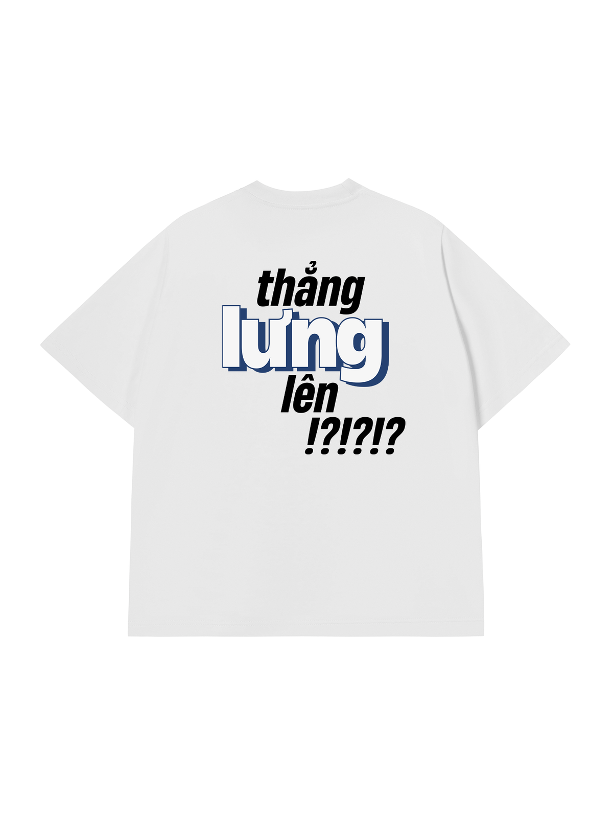Áo Thun Relaxed Fit Thẳng Lưng Lên