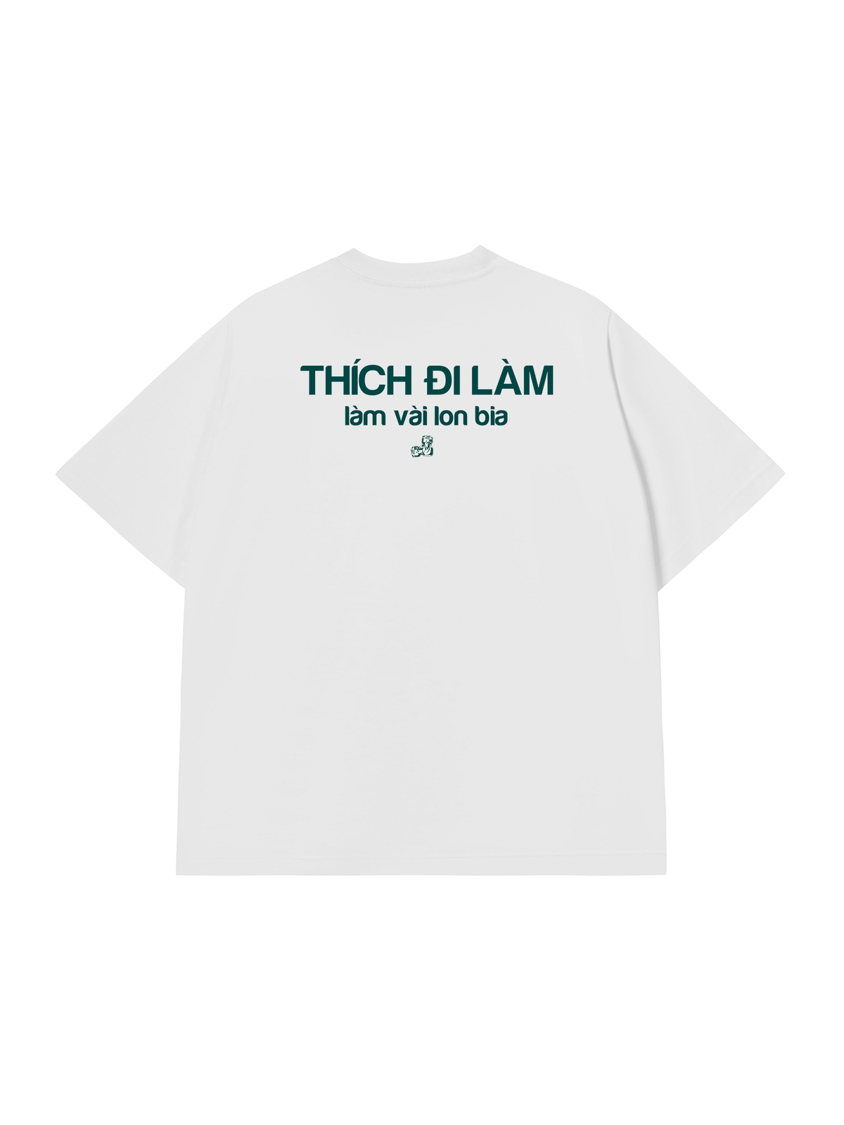 Áo Thun Relaxed Fit Làm Vài Lon Bia