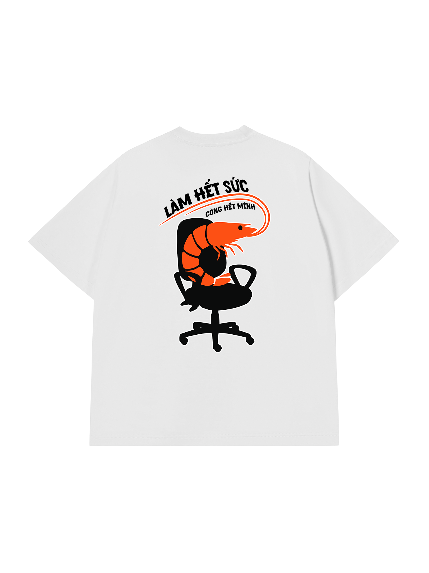 Áo Thun Relaxed Fit Còng Hết Mình