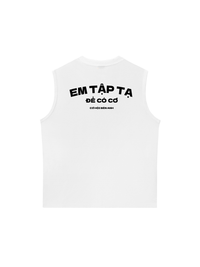 Áo Ba Lỗ Relaxed Fit Em Tập Tạ