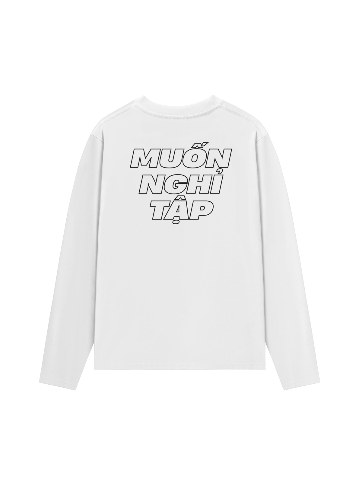 Áo Dài Tay Muốn Nghỉ Tập Tạ