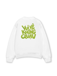 Áo Sweater Nỉ Hai Da Vui Vẻ Không Quạu