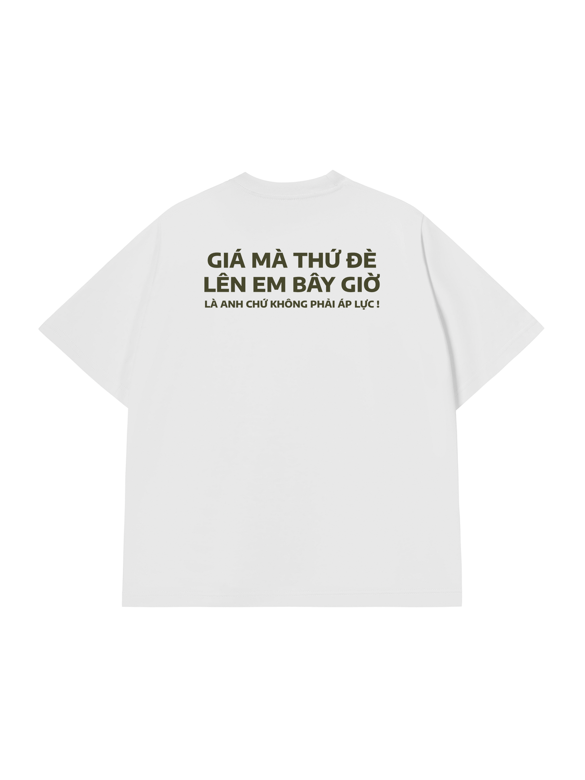 Áo Thun Relaxed Fit Đè Lên Em