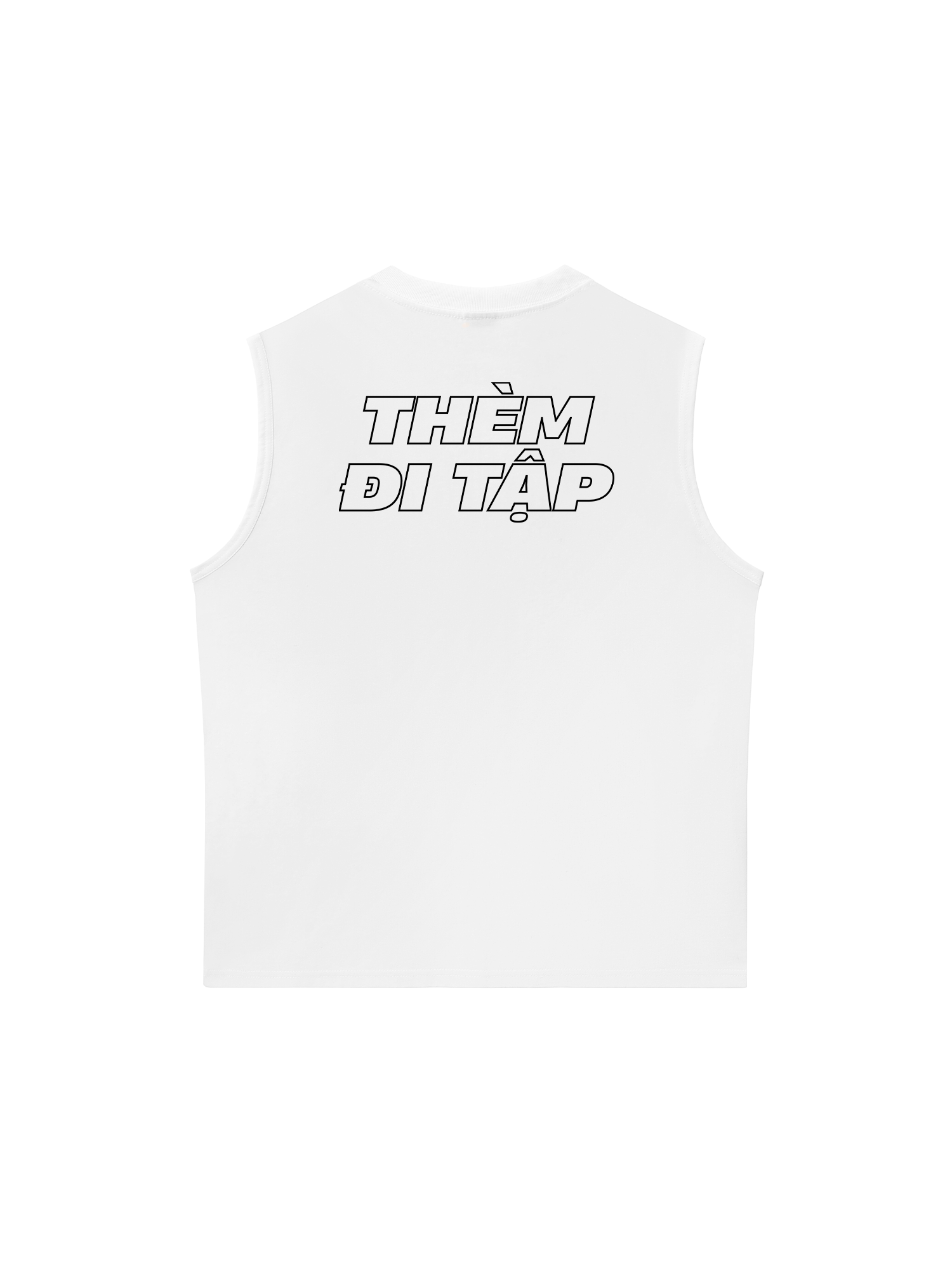 Áo Ba Lỗ Relaxed Fit Thèm Đi Tập