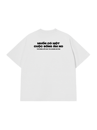 Áo Thun Relaxed Fit Cuộc Sống Ấm No