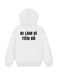Áo Hoodie Nỉ Hai Da Đi Làm Vì Tiền Đồ