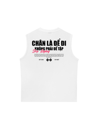 Áo Ba Lỗ Relaxed Fit Chân Là Để Đi
