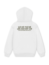 Áo Hoodie Nỉ Hai Da Đè Lên Anh