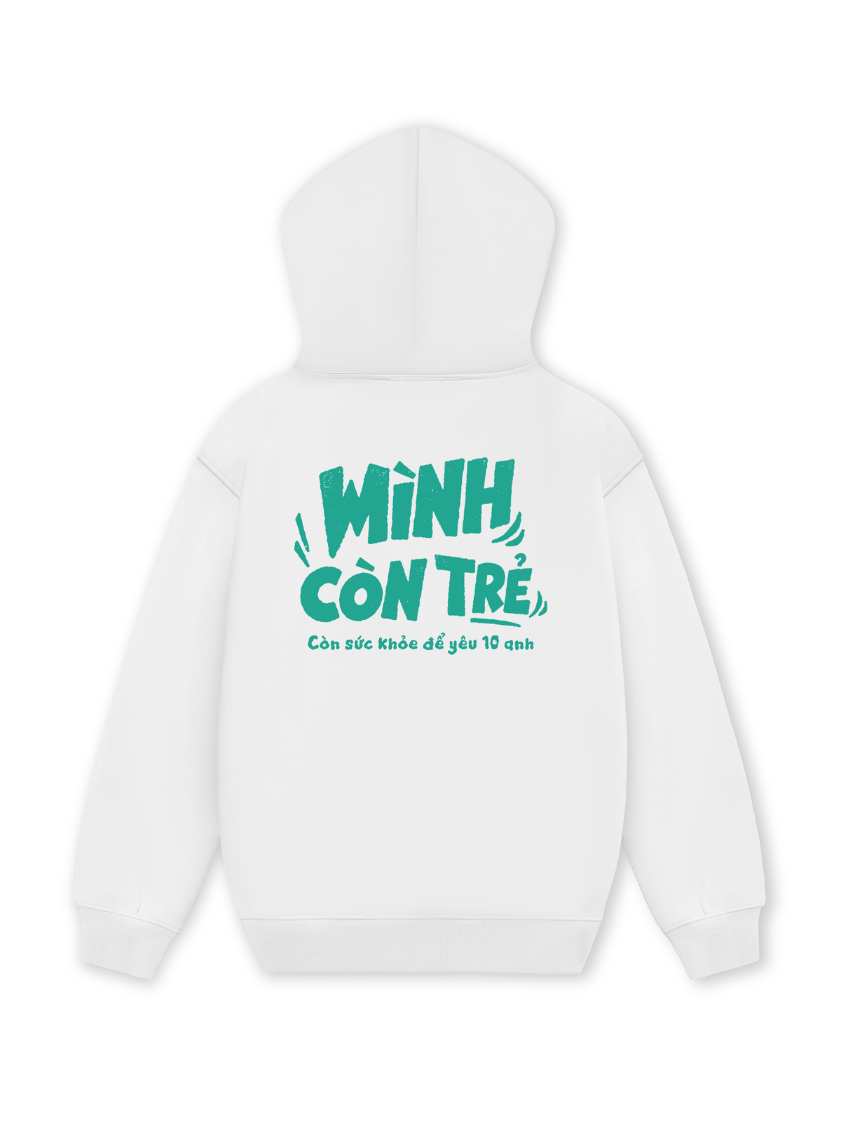Áo Hoodie Nỉ Hai Da Mình Còn Trẻ