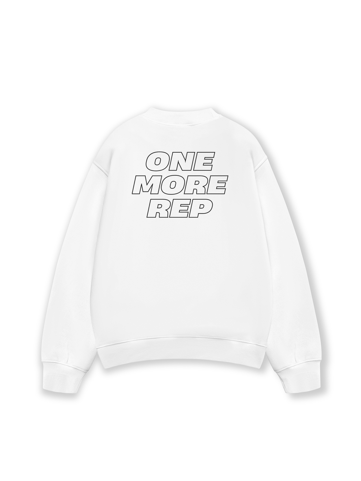 Áo Sweater Nỉ Hai Da One More Rep