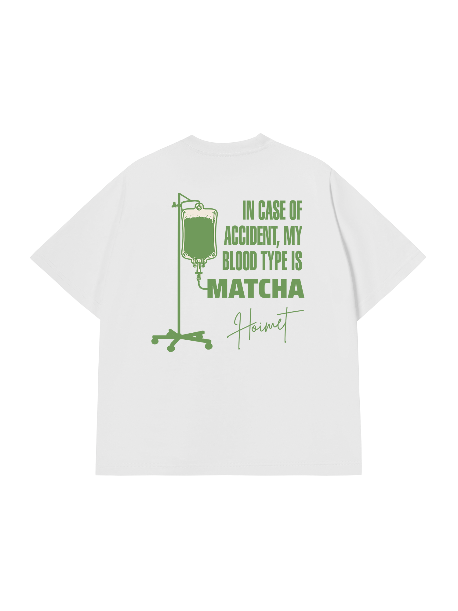 Áo Thun Relaxed Fit Blood Type Is Matcha