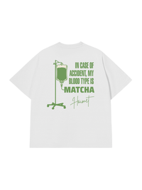 Áo Thun Relaxed Fit Blood Type Is Matcha