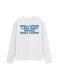 Áo Dài Tay Sao Bằng Đau Lưng
