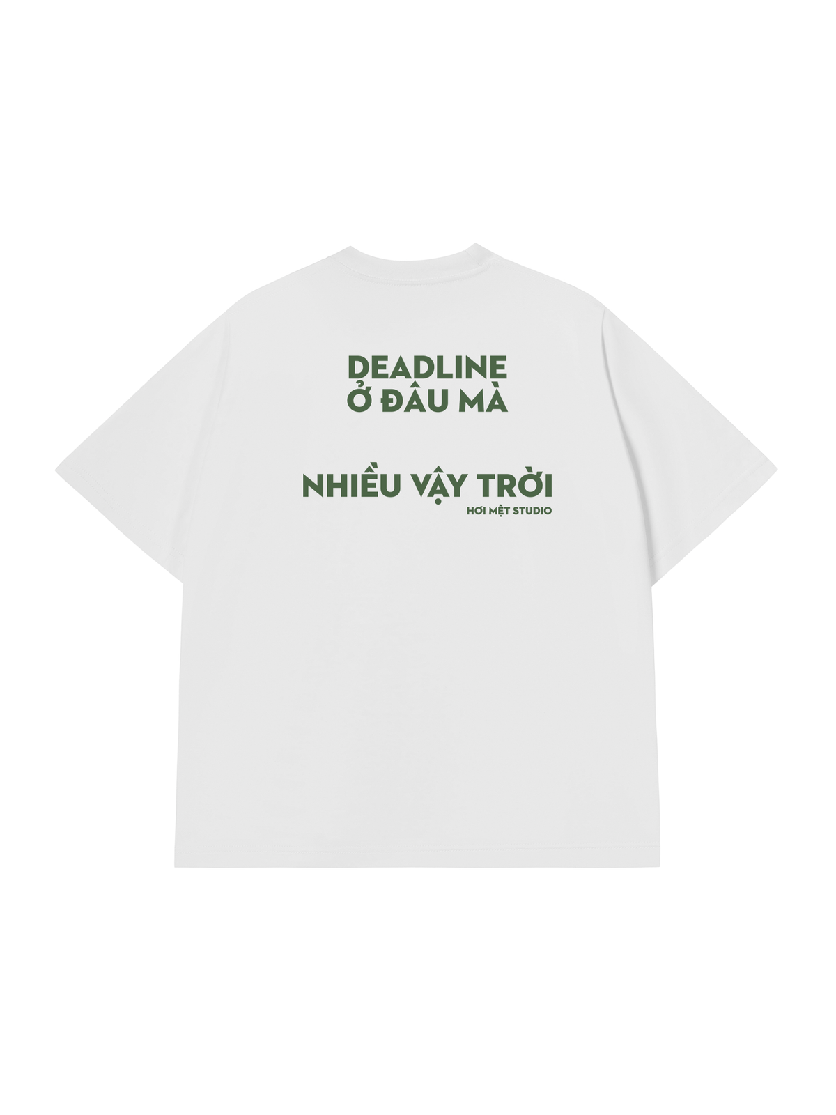 Áo Thun Relaxed Fit Nhiều DeadLine