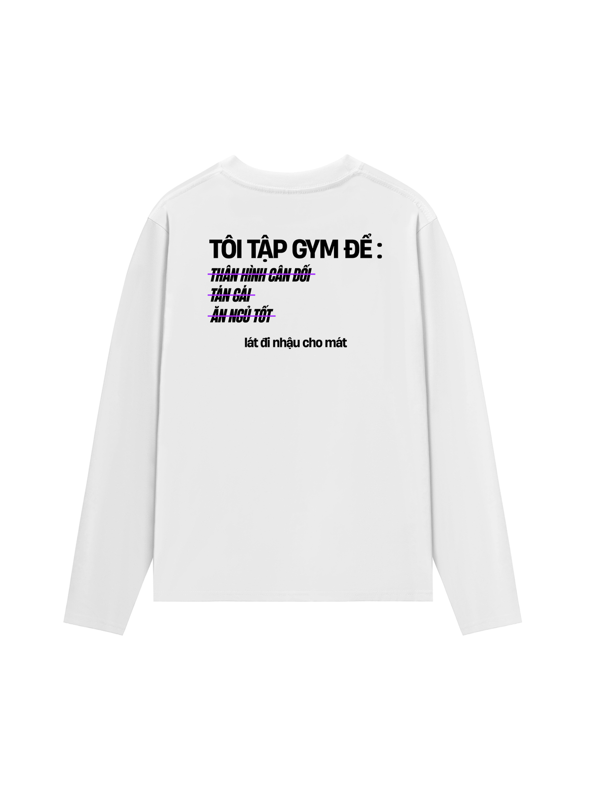 Áo Dài Tay Lý Do Đi Tập