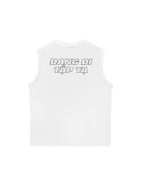 Áo Ba Lỗ Relaxed Fit Đang Đi Tập Tạ